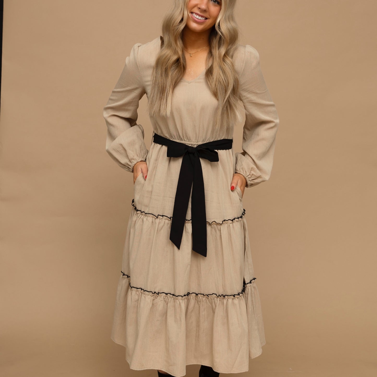 Jacey Nude Dress